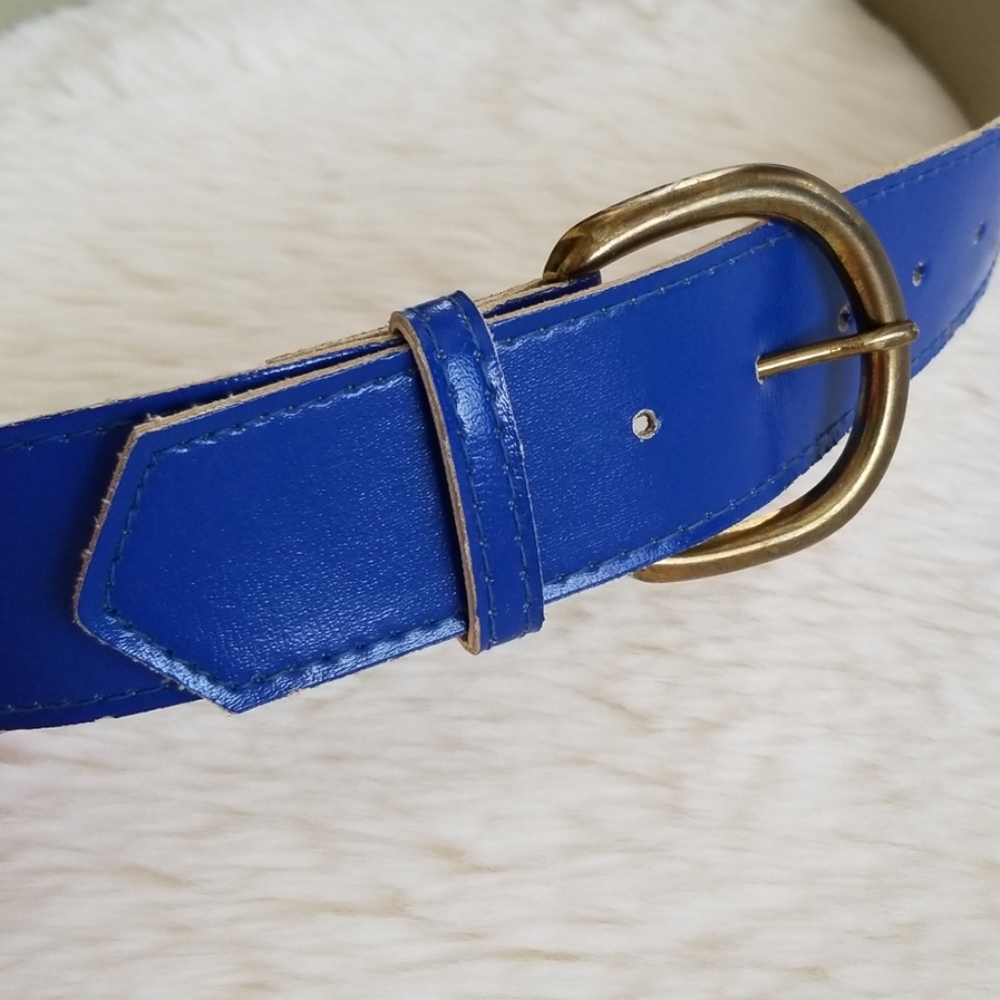Royal blue belt